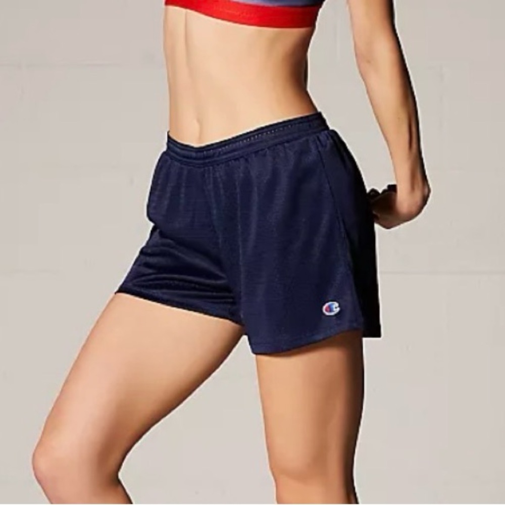Champion Women's Dark Blue Athletic Shorts